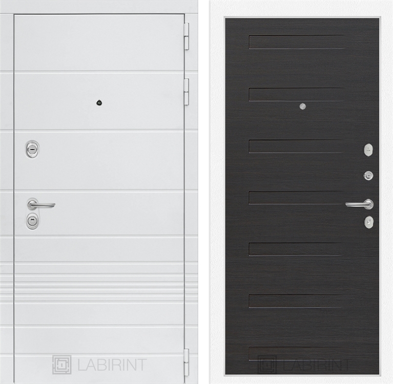Входная белая дверь Лабиринт Трендо 14 - Эковенге 2942612