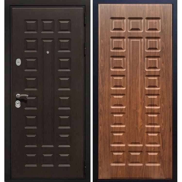 Входная дверь Премиум 3к ФЛ-183 Орех темный 5057