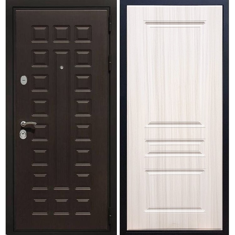 Входная дверь Премиум 3к ФЛ-243 Сандал белый 5107