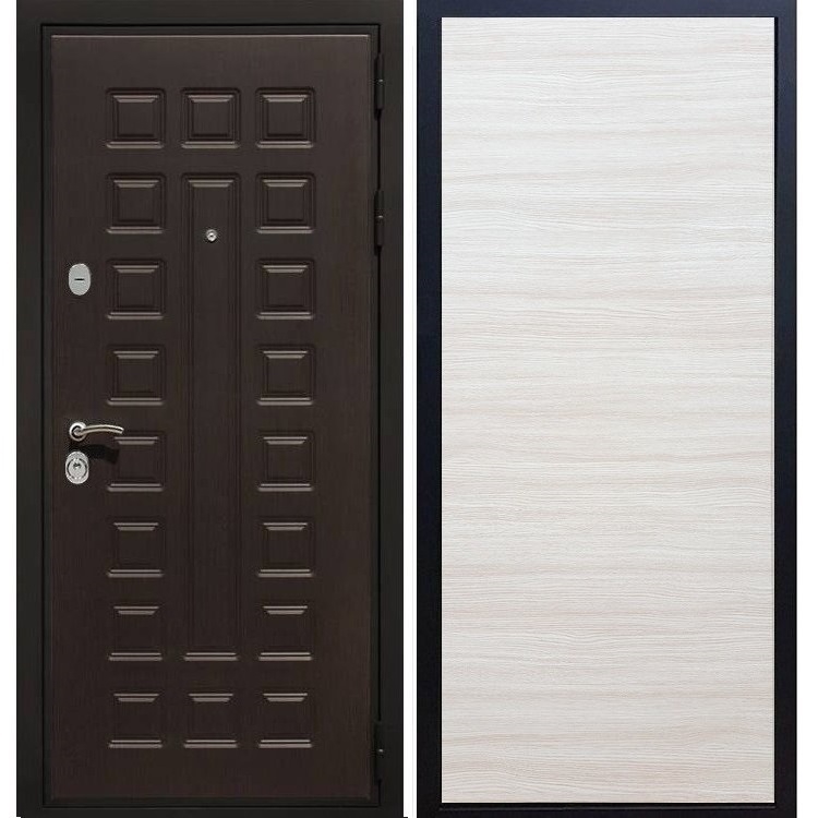 Входная металлическая дверь Премиум 3к Акация светлая 5142