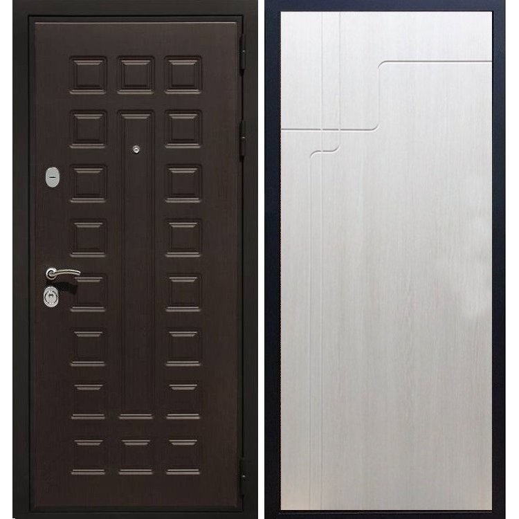 Входная металлическая дверь Премиум 3к ФЛ-246 Лиственница беж 6727