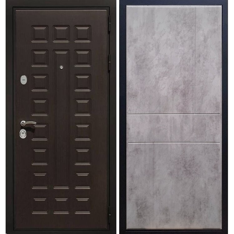 Входная металлическая дверь Премиум 3к ФЛ-290 Бетон тёмный 6737