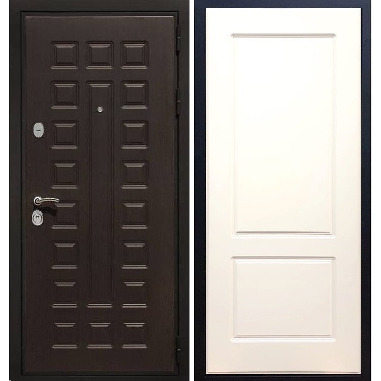 Входная металлическая дверь Премиум 3к ФЛ-117 Софт шампань 7375