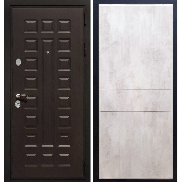 Входная металлическая дверь Премиум 3к ФЛ-290 Бетон светлый 7385