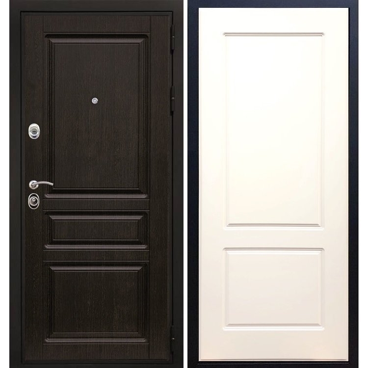 Входная металлическая дверь Премиум - H ФЛ-117 Софт шампань 7403