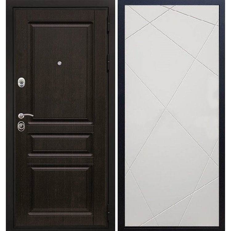 Входная металлическая дверь Премиум -Н ФЛ-291 Софт шампань 7872