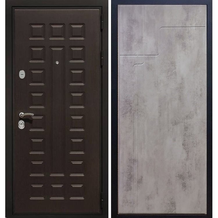 Входная металлическая дверь Премиум 3к ФЛ-246 Бетон светлый 8122