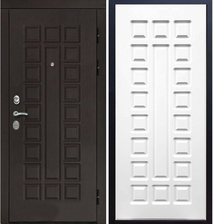 Входная металлическая дверь Монолит ФЛ-183 Белый ясень 20761