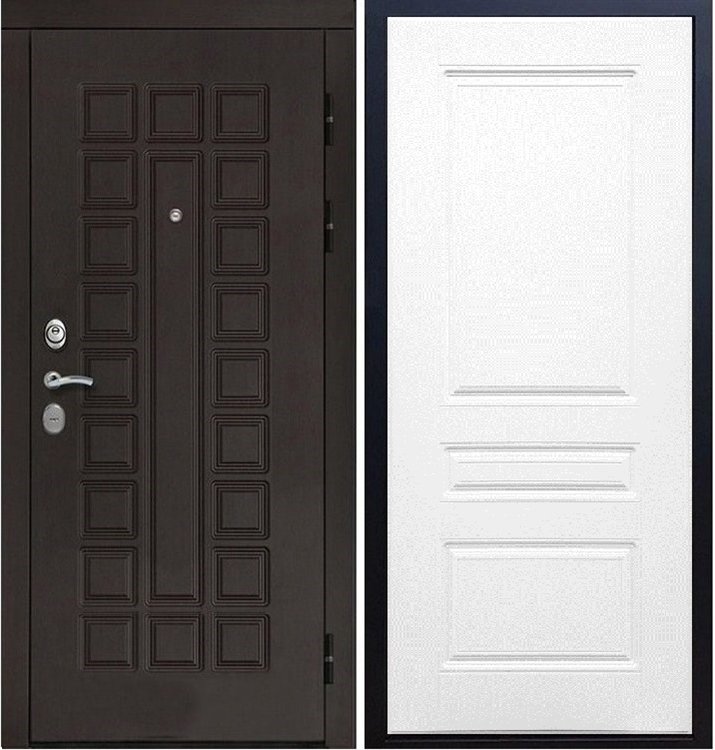 Входная металлическая дверь Монолит ФЛ-243 Белый ясень 20823