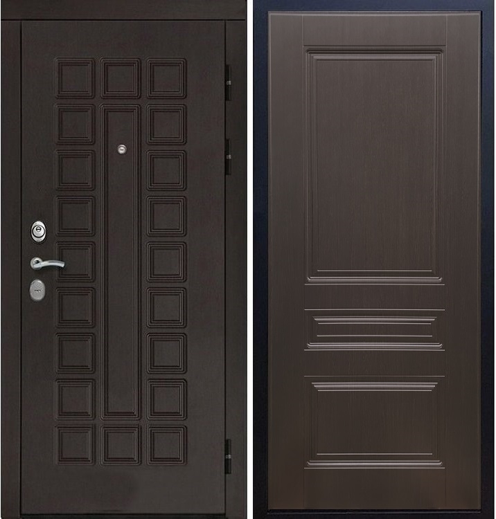 Входная металлическая дверь Монолит ФЛ-243 Венге 20826