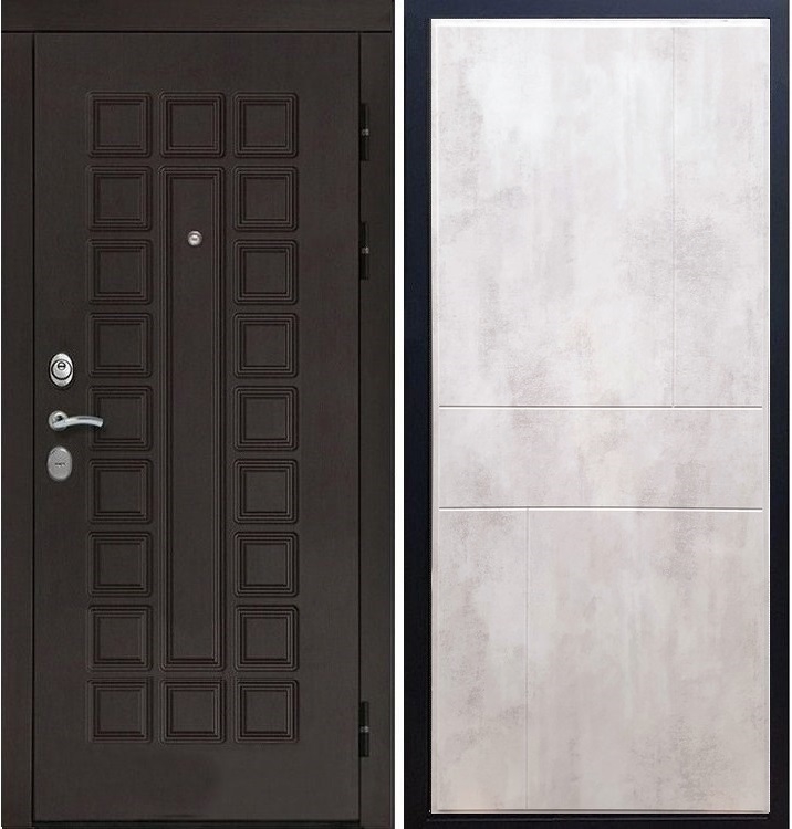 Входная металлическая дверь Монолит ФЛ-290 Бетон светлый 20830