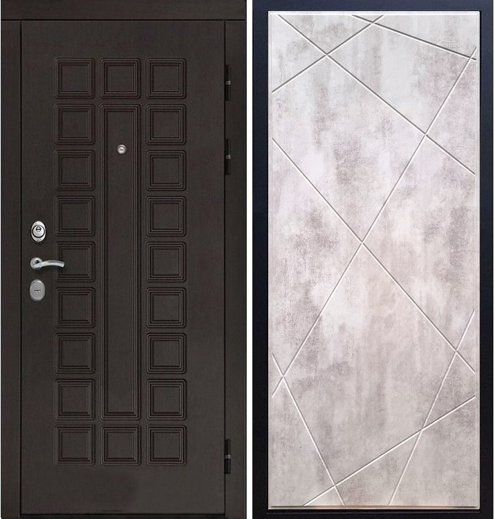 Входная металлическая дверь Монолит ФЛ-291 Бетон светлый 20833