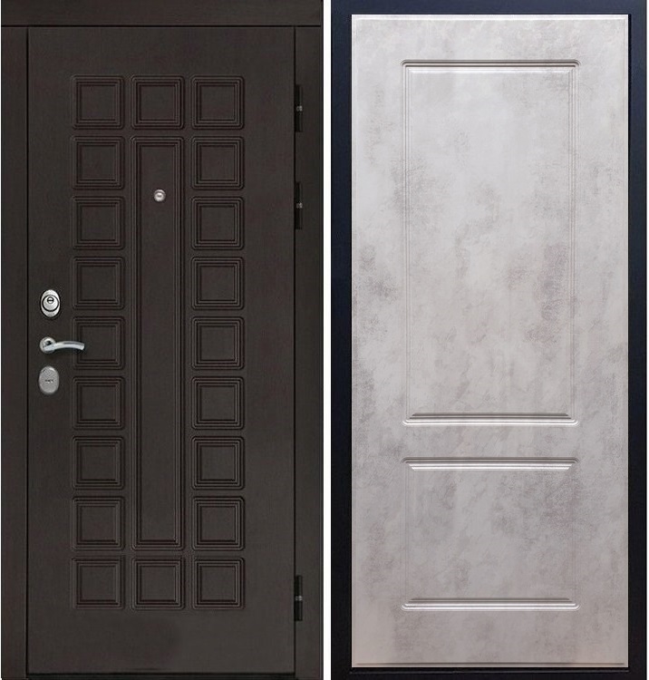 Входная металлическая дверь Монолит ФЛ-117 Бетон темный 20892