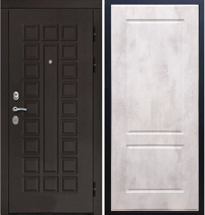 Входная металлическая дверь Монолит ФЛ-117 Бетон светлый 20895