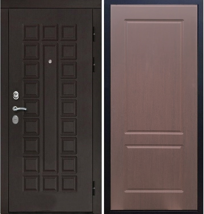 Входная металлическая дверь Монолит ФЛ-117 Орех премиум 20898