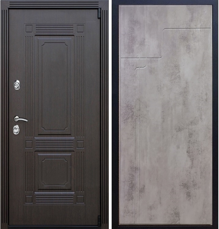 Входная металлическая дверь ESTET ФЛ-246 Бетон светлый 22193