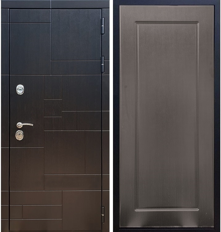 Входная металлическая дверь Нова Лабиринт ФЛ-119 Венге 25982