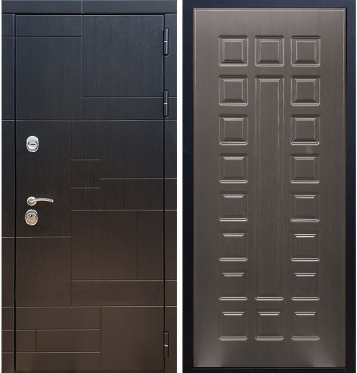 Входная металлическая дверь Нова Лабиринт ФЛ-183 Венге 26024