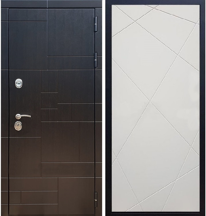 Входная металлическая дверь Нова Лабиринт ФЛ-291 Софт шампань 26101