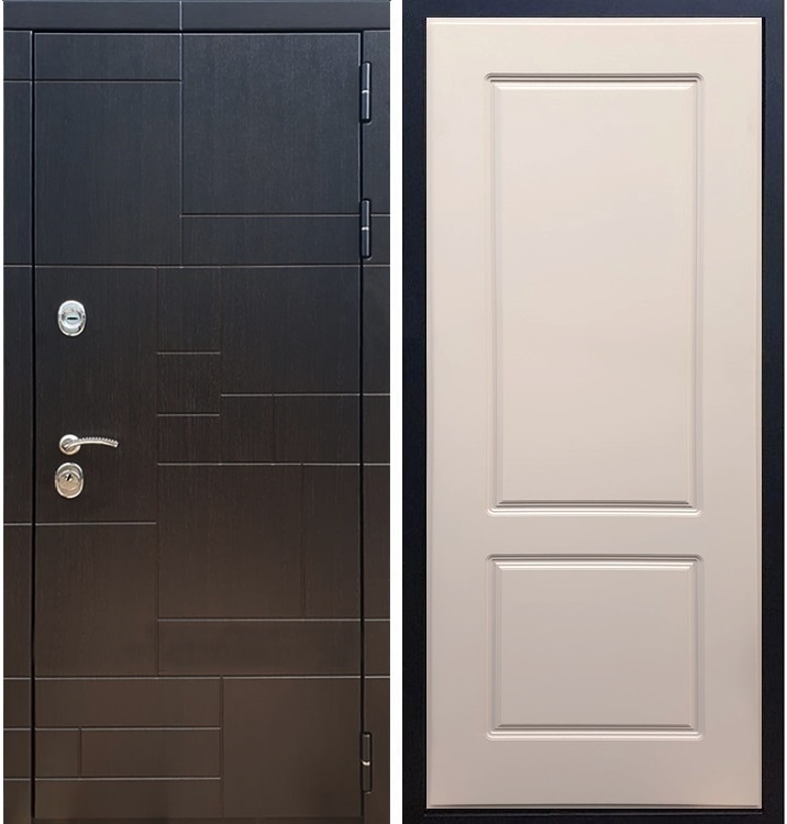 Входная металлическая дверь Нова Лабиринт ФЛ-117 Силк муссон 26160