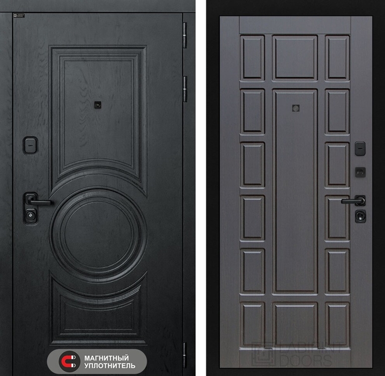 Входная металлическая дверь Лабиринт GRAND 12 - Венге 42272