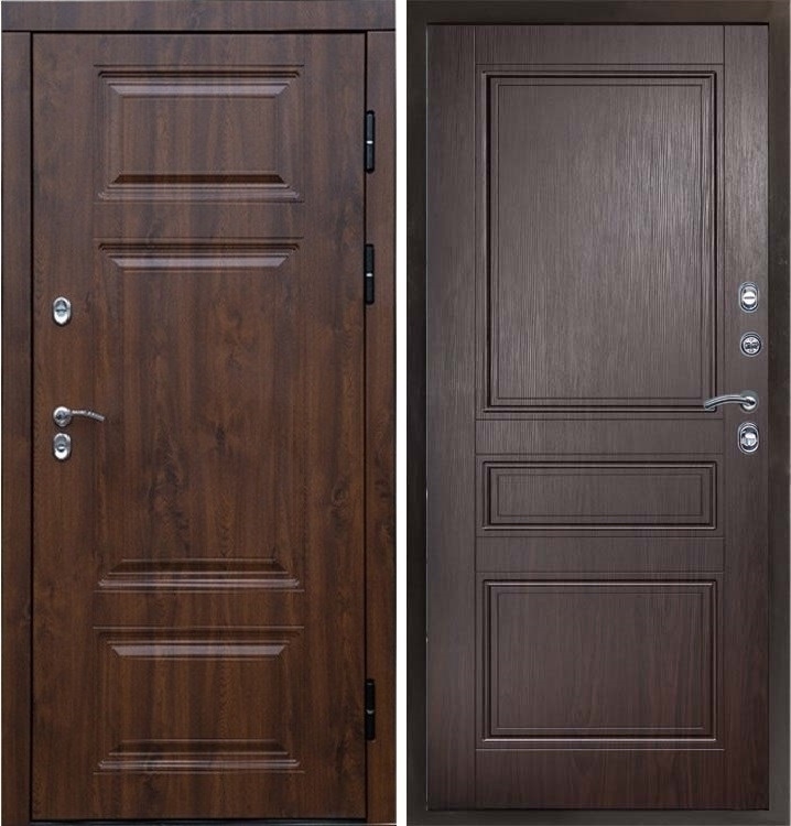 Входная металлическая дверь Термо Премиум Классика Венге 42889