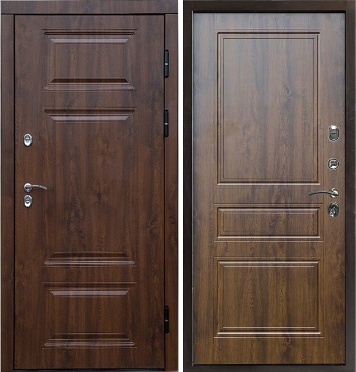 Входная металлическая дверь Термо Премиум Классика Дуб 42890