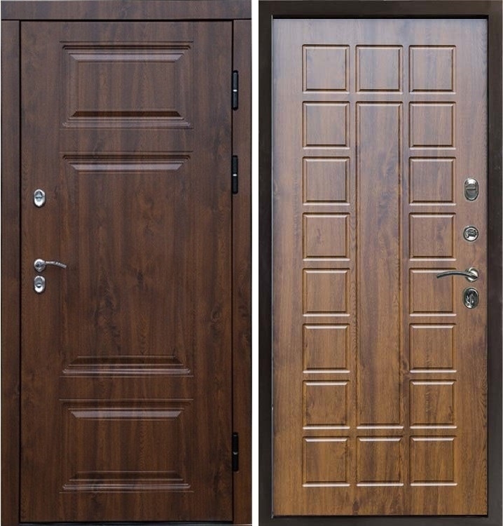 Входная металлическая дверь Термо Премиум Престиж Дуб 42883