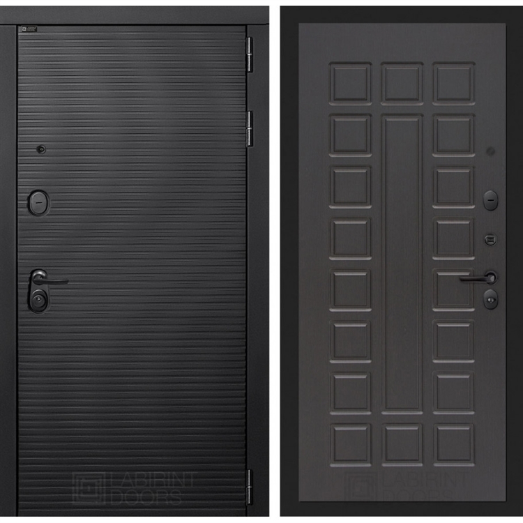 Входная металлическая дверь Лабиринт VOLCANO 04 - Венге 43614