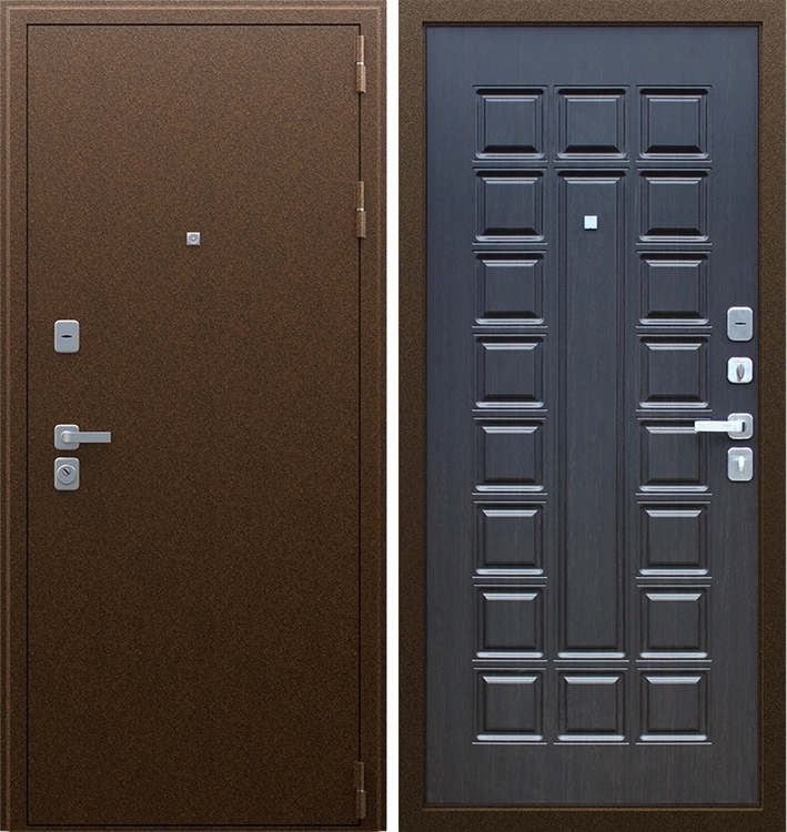 Входная металлическая дверь АСД Спартак | Венге 7148