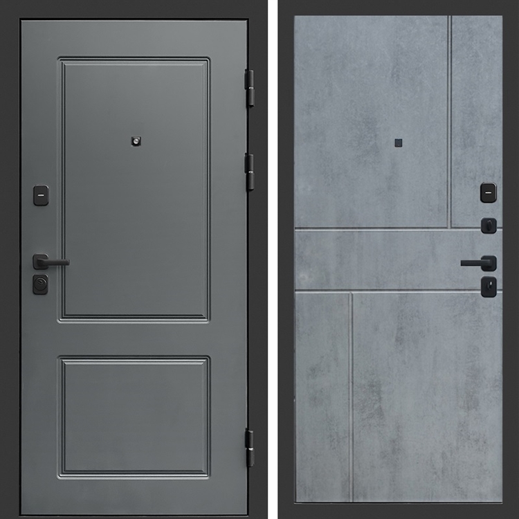 Входная металлическая дверь ВЕРОНА фл-246 Бетон темный 46945