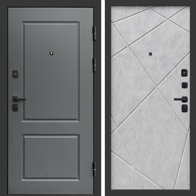 Входная металлическая дверь ВЕРОНА фл-247 Бетон светлый 46947