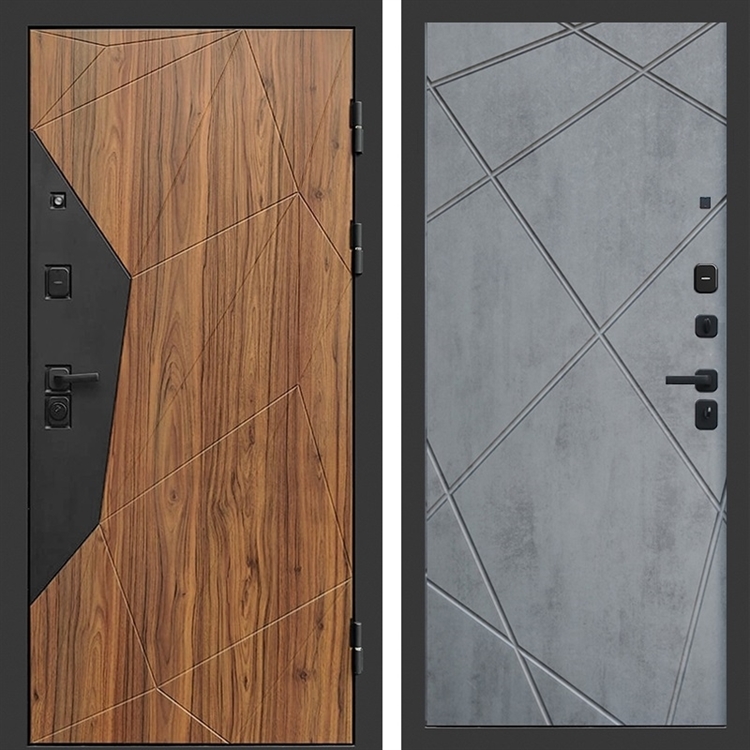 Входная металлическая дверь Авангард фл-247 Бетон темный 46801