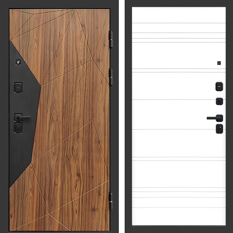 Входная металлическая дверь Авангард фл-249 Белый матовый 46806