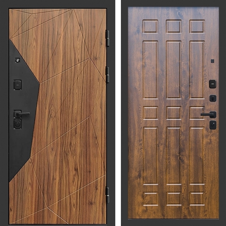 Входная металлическая дверь Авангард фл-244 Дуб 46794