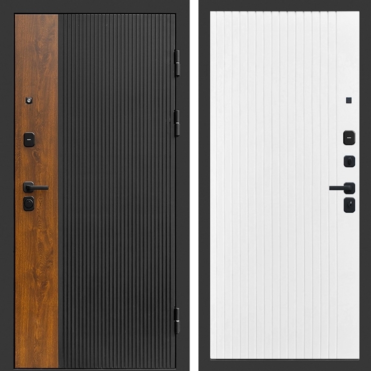 Входная дверь Престиж black фл-288 Белый софт 47409