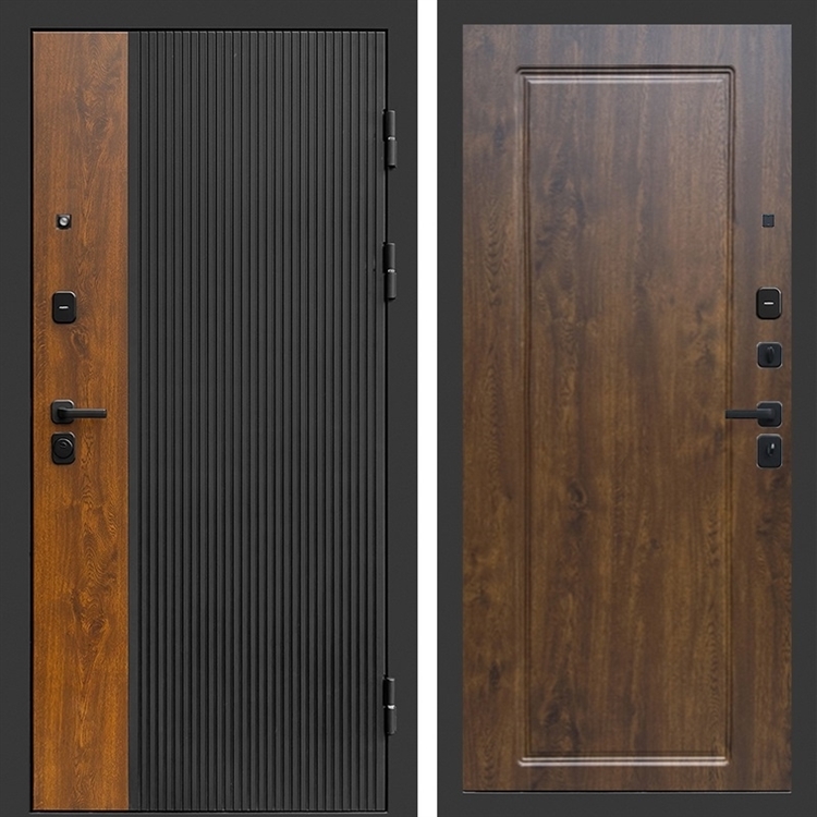 Входная дверь Престиж black фл-543 цвет Дуб 47413