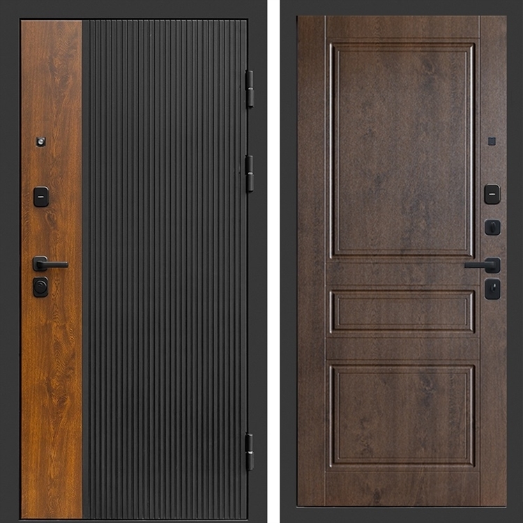 Входная дверь Престиж black фл-243 Дуб 47362