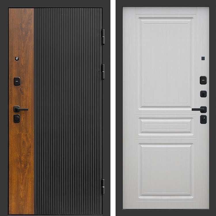 Входная дверь Престиж black фл-243 Лиственница 47363