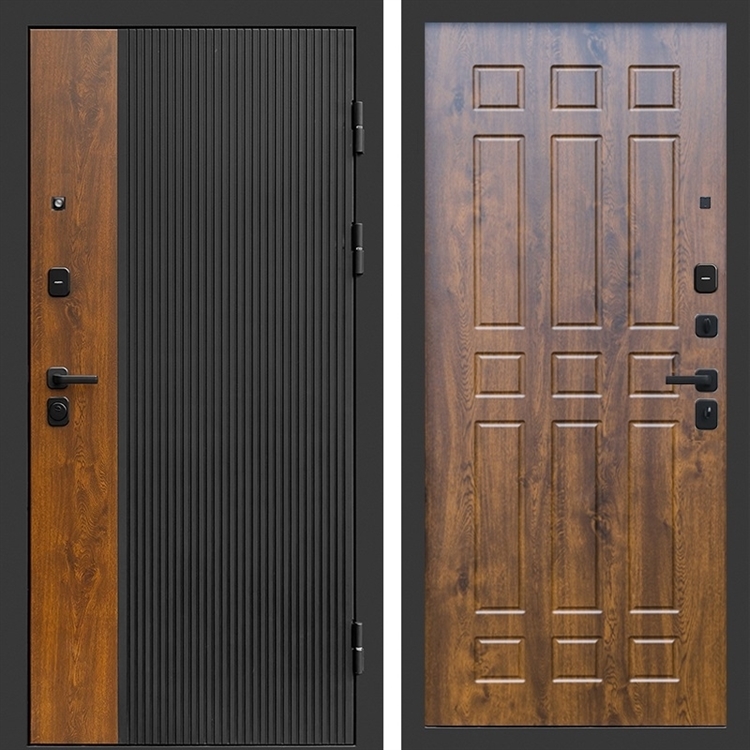 Входная дверь Престиж black фл-244 Дуб 47373