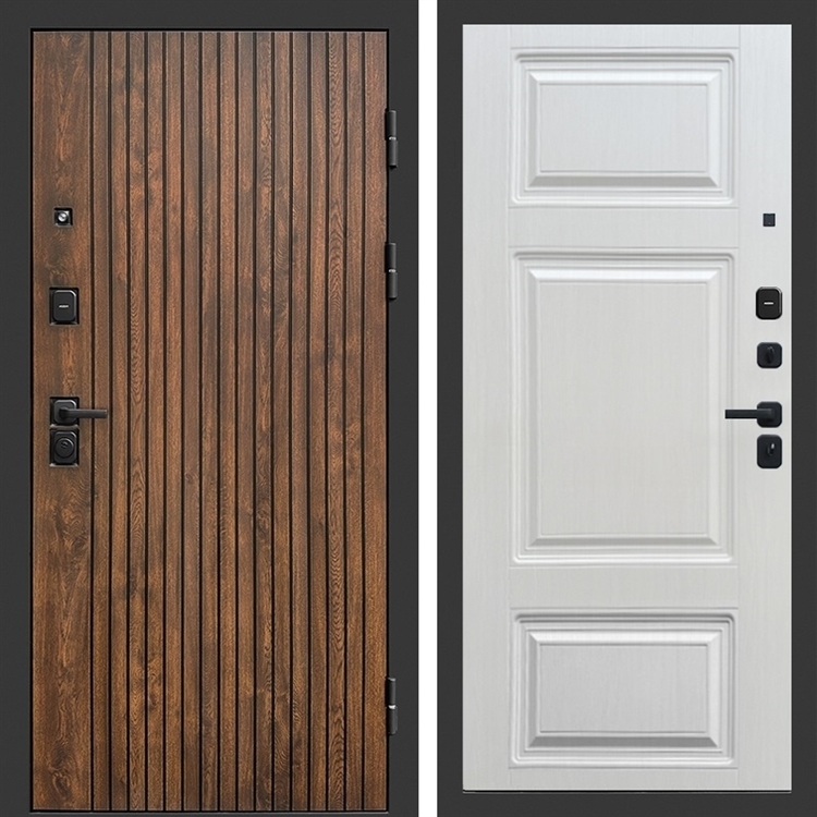 Входная дверь ТВИСТ фл-642 Лиственница белая 47486