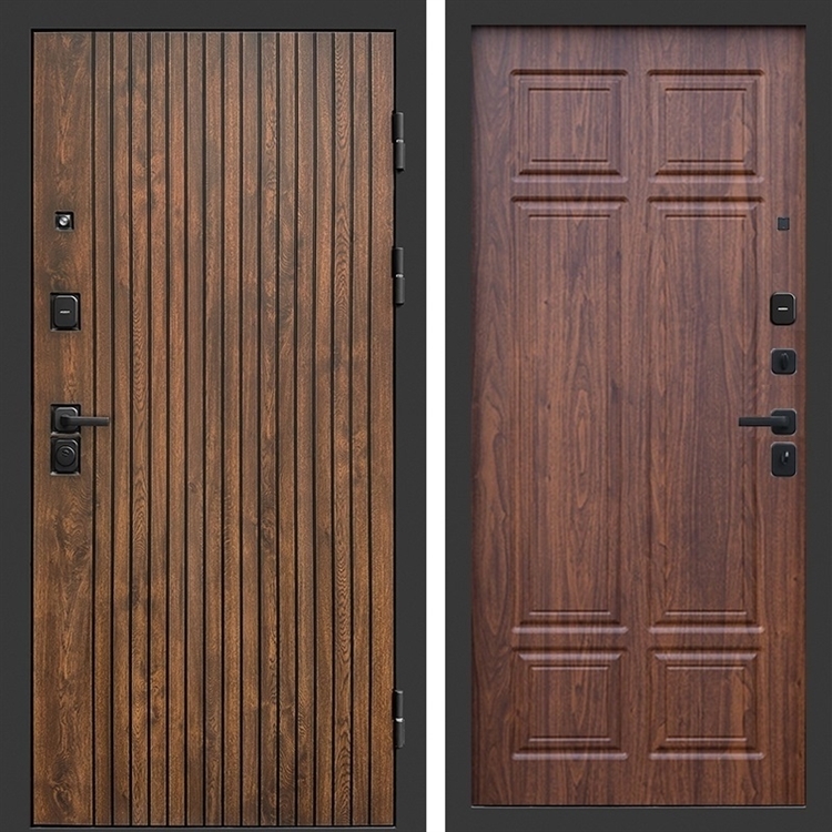 Входная дверь ТВИСТ фл-245 Орех премиум 47443