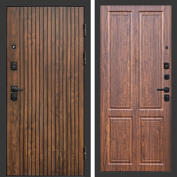 Входная дверь ТВИСТ фл-245 Орех стандарт 47444