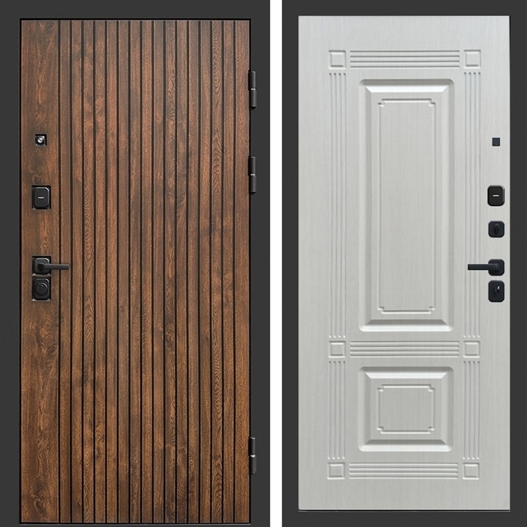 Входная дверь ТВИСТ фл-745 Лиственница белая 47493