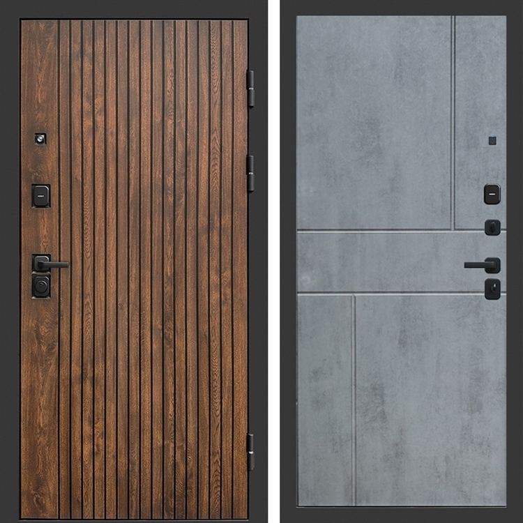 Входная дверь ТВИСТ фл-246 Бетон темный 47447