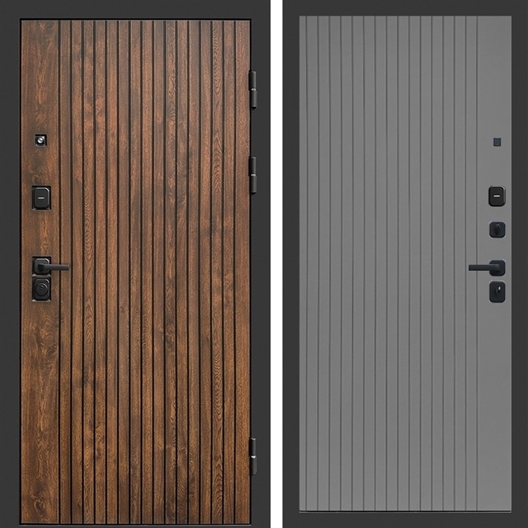 Входная дверь ТВИСТ фл-288 Грей софт 47476