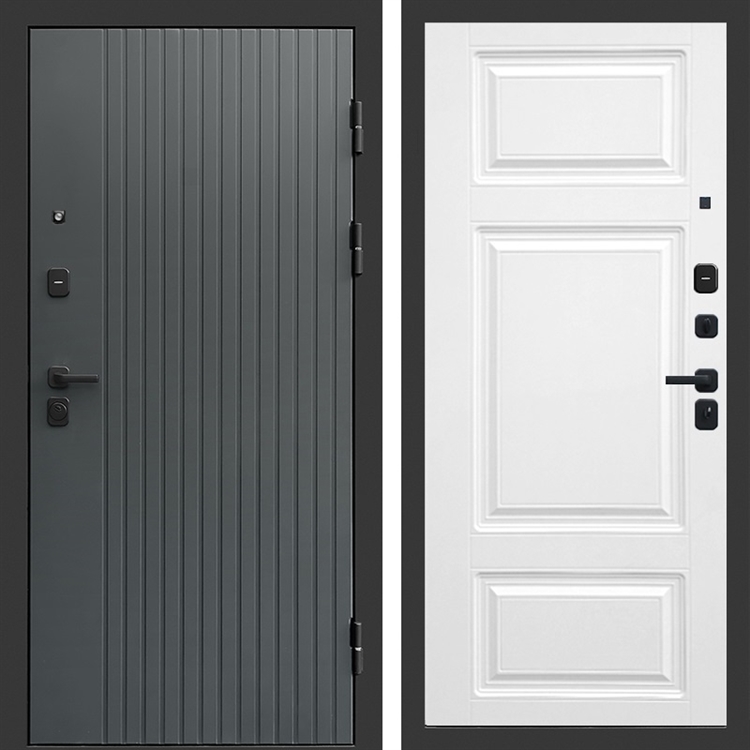 Входная дверь Гермес фл-642 Белый софт 47551