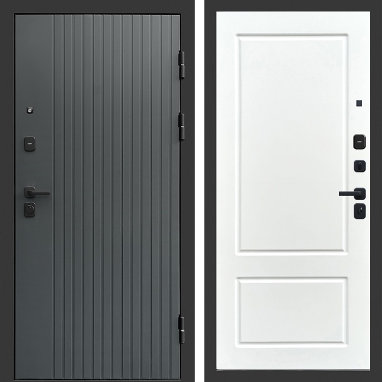 Входная дверь Гермес фл-643 Белый софт 47555