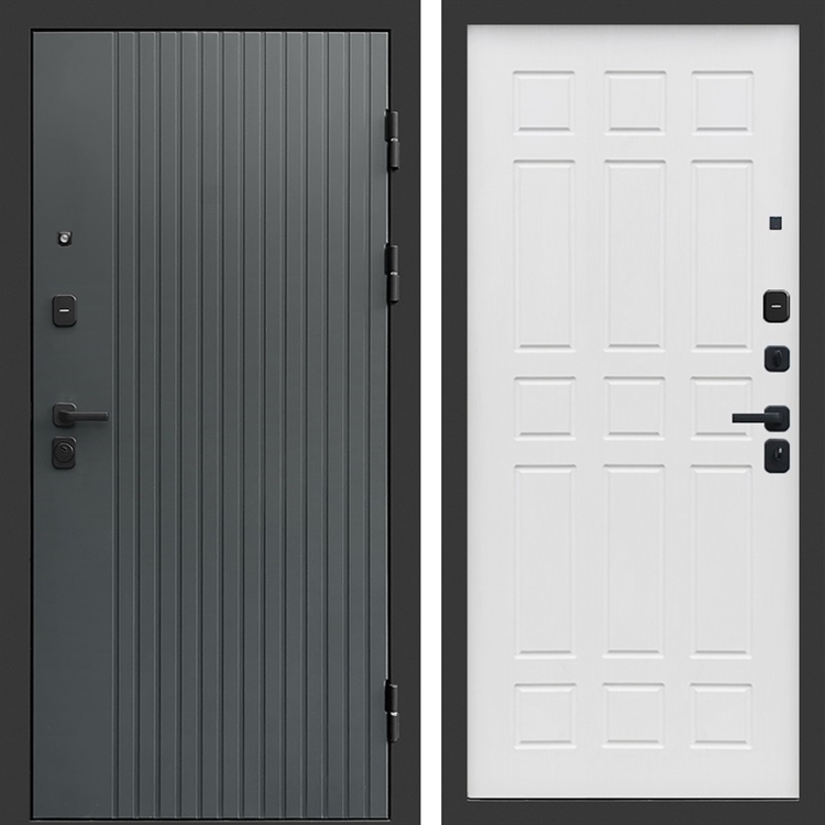 Входная дверь Гермес фл-244 Белое дерево 47507