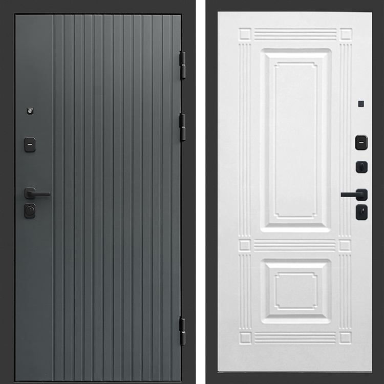 Входная дверь Гермес фл-745 Белый софт 47559